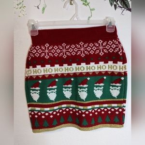 Women's Christmas Sweater Skirt
